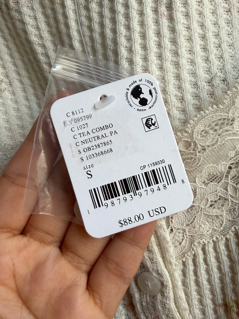 Free People Let's Party Cardi